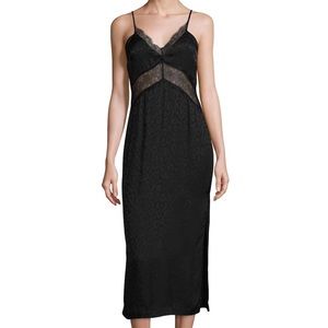 Alice McCall “The Feeling” Black Slip Dress